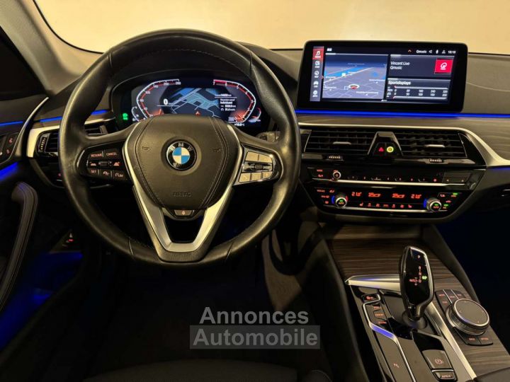 BMW Série 5 Touring 520 i Act.Cruise-Sportseat-Trekhaak-Cam-DAB - 10