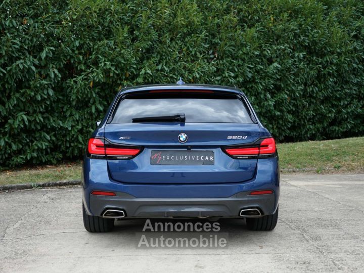 BMW Série 5 Touring (G31 Phase 2) 520d XDrive M Sport - 595 €/mois - 4 roues motrices - Attelage électrique - Historique 100% BMW - Garantie possible jusqu'à 48 mois - 4