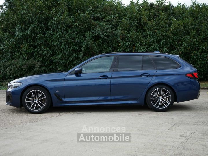 BMW Série 5 Touring (G31 Phase 2) 520d XDrive M Sport - 595 €/mois - 4 roues motrices - Attelage électrique - Historique 100% BMW - Garantie possible jusqu'à 48 mois - 2