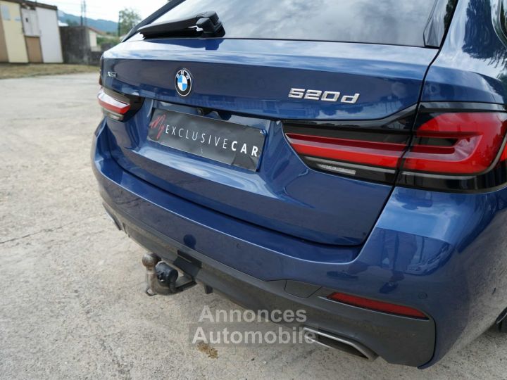 BMW Série 5 Touring (G31 Phase 2) 520d XDrive M Sport - 595 €/mois - 4 roues motrices - Attelage électrique - Historique 100% BMW - Garantie possible jusqu'à 48 mois - 9