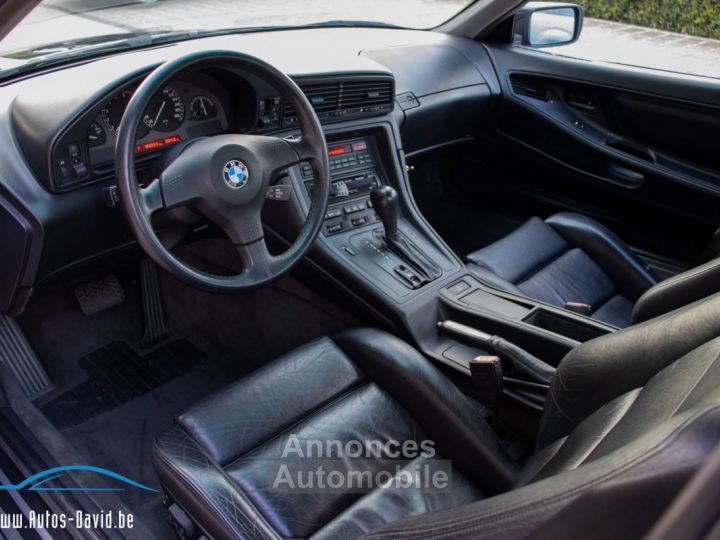 BMW Série 8 850 Ci A 5.0 V12 Coupé E31 - OLDTIMER - ZWART LEDER - AIRCO - CRUISECONTROL  - 3