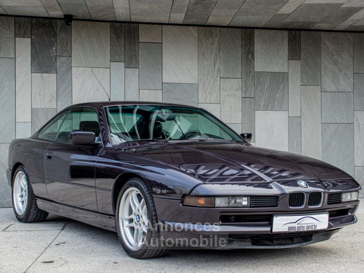 BMW Série 8 850 Ci A 5.0 V12 Coupé E31 - OLDTIMER - ZWART LEDER - AIRCO - CRUISECONTROL  - 7