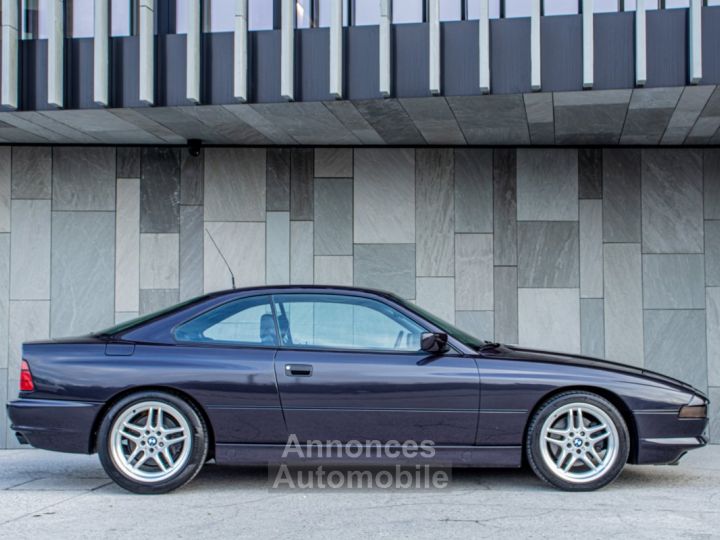 BMW Série 8 850 Ci A 5.0 V12 Coupé E31 - OLDTIMER - ZWART LEDER - AIRCO - CRUISECONTROL  - 8