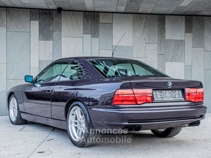 BMW Série 8 850 Ci A 5.0 V12 Coupé E31 - OLDTIMER - ZWART LEDER - AIRCO - CRUISECONTROL  - 10