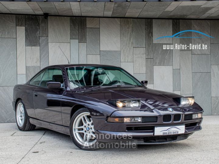 BMW Série 8 850 Ci A 5.0 V12 Coupé E31 - OLDTIMER - ZWART LEDER - AIRCO - CRUISECONTROL  - 12