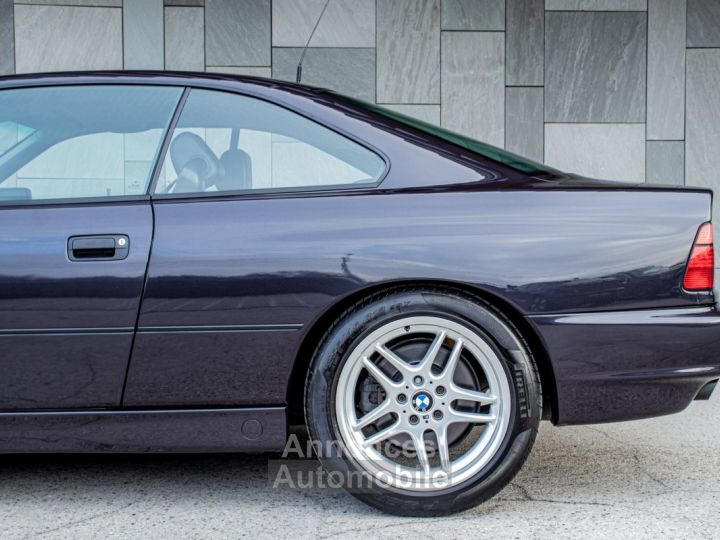 BMW Série 8 850 Ci A 5.0 V12 Coupé E31 - OLDTIMER - ZWART LEDER - AIRCO - CRUISECONTROL  - 37