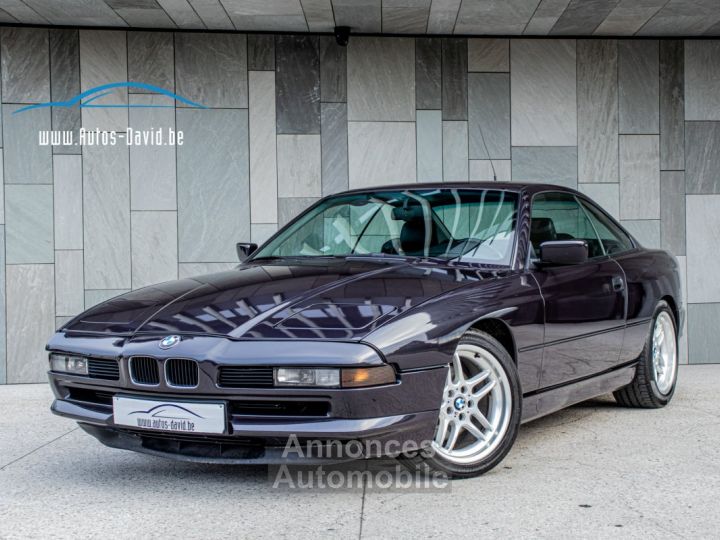 BMW Série 8 850 Ci A 5.0 V12 Coupé E31 - OLDTIMER - ZWART LEDER - AIRCO - CRUISECONTROL  - 38