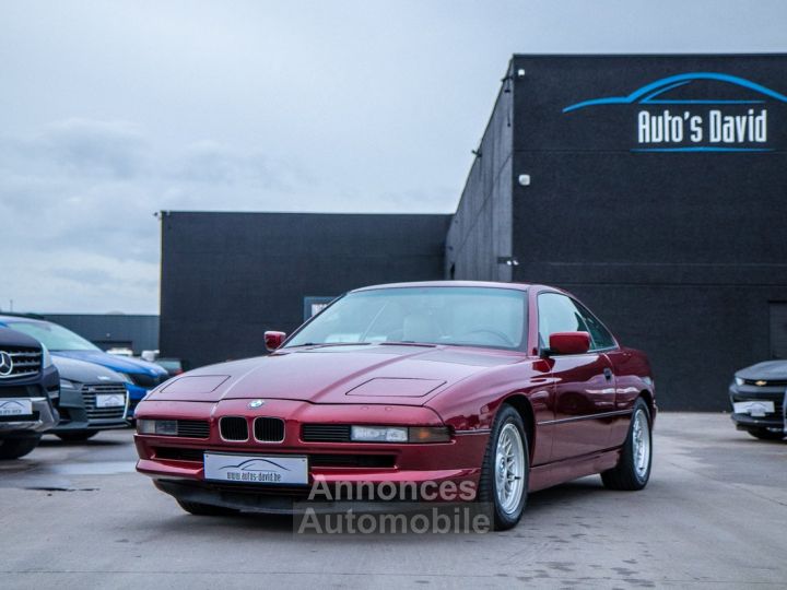BMW Série 8 850i 5.0 V12 Coupé E31 - OLDTIMER - HISTORIEK - AIRCO - ZETELVERWARMING - CAMERA - 1