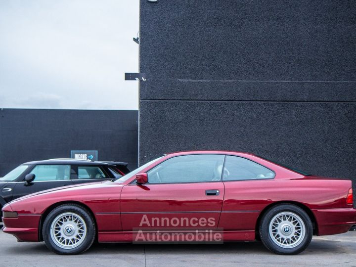 BMW Série 8 850i 5.0 V12 Coupé E31 - OLDTIMER - HISTORIEK - AIRCO - ZETELVERWARMING - CAMERA - 6