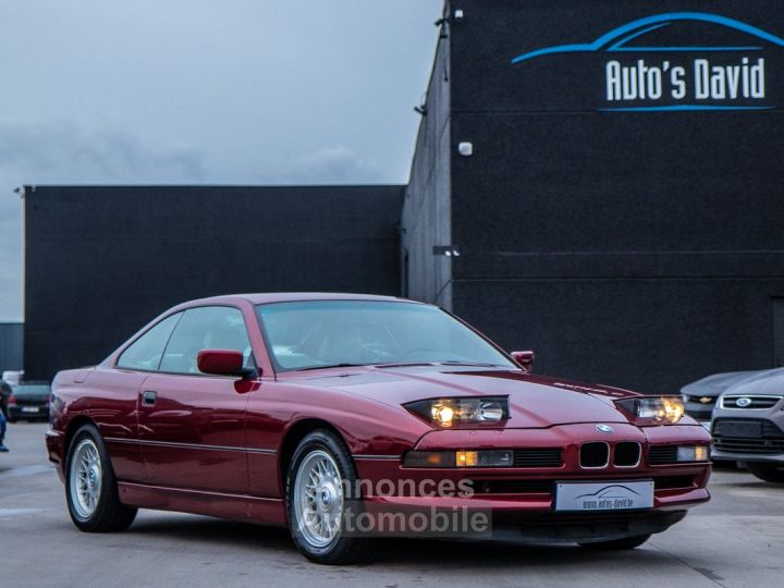 BMW Série 8 850i 5.0 V12 Coupé E31 - OLDTIMER - HISTORIEK - AIRCO - ZETELVERWARMING - CAMERA - 11