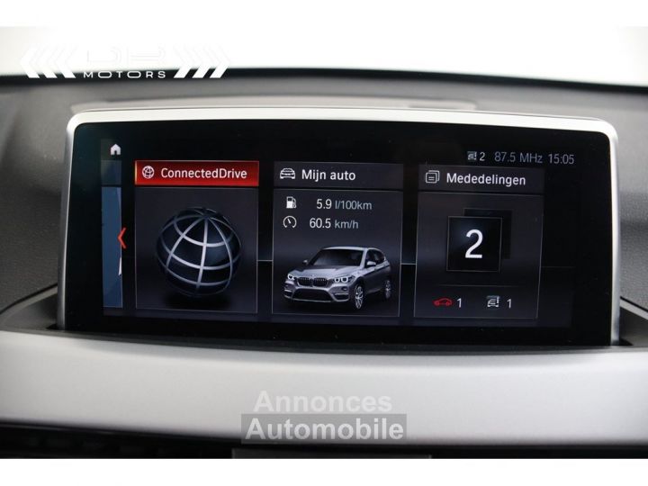 BMW X1 16d sDrive ADVANTAGE BUSINESS - NAVI LEDER TREKHAAK - 20