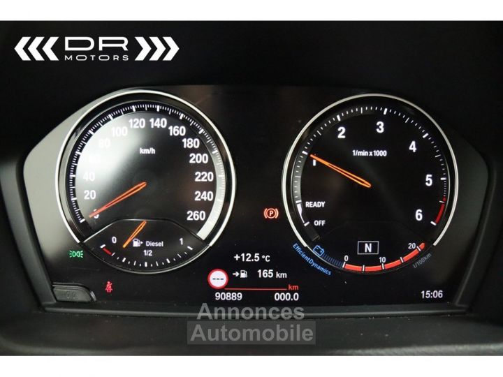 BMW X1 16d sDrive ADVANTAGE BUSINESS - NAVI LEDER TREKHAAK - 33