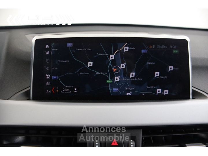 BMW X1 16d sDrive ADVANTAGE BUSINESS - NAVI LEDER TREKHAAK - 18