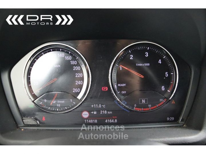 BMW X1 16d sDrive ADVANTAGE BUSINESS - NAVI LEDER TREKHAAK - 29