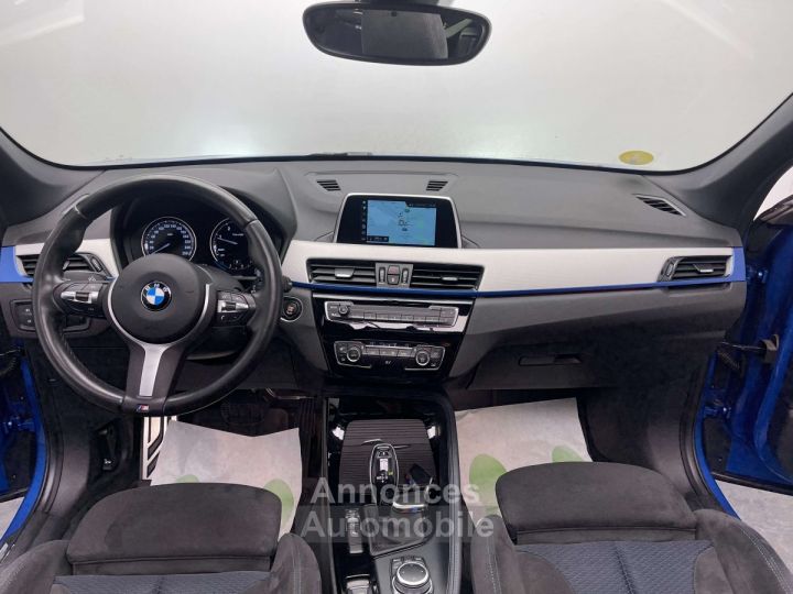 BMW X1 2.0 dA sDrive PACK M TOIT PANO OUV 1 PROP GARANTIE - 9