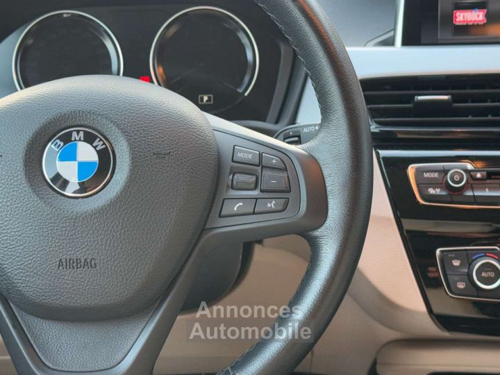 BMW X1 Cuir blanc Hayon élec Caméra - 15