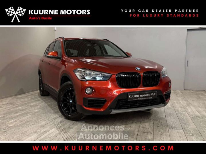 BMW X1 sDrive1.8i Alu17-Cam-Gps-Leder-PDC - 1