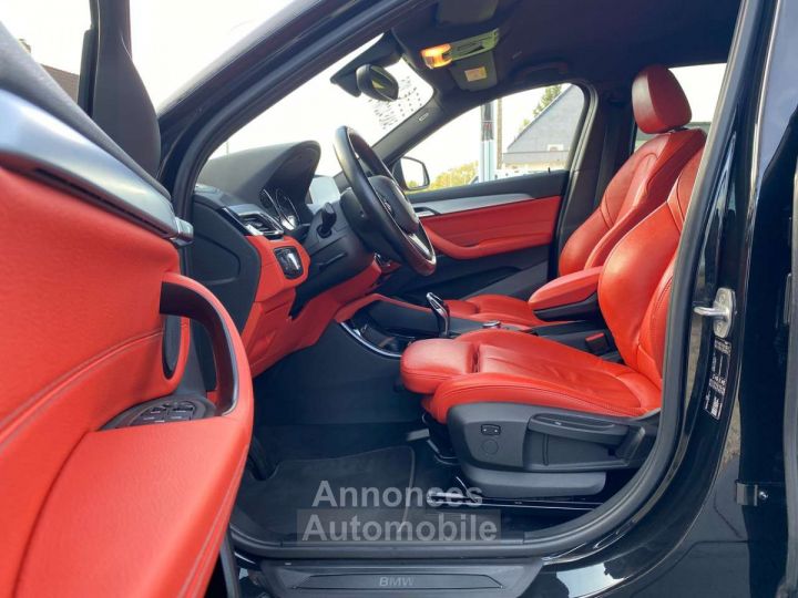 BMW X2 dA Cuir rouge chauffant, Nav-Clim 24.793 € HTVA - 9