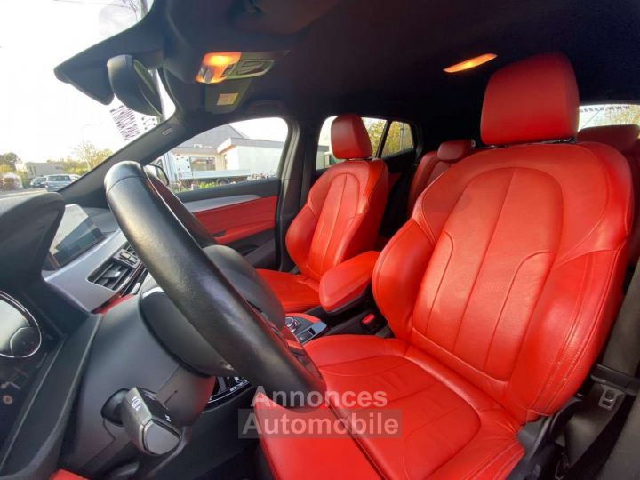 BMW X2 dA Cuir rouge chauffant, Nav-Clim 24.793 € HTVA - 10
