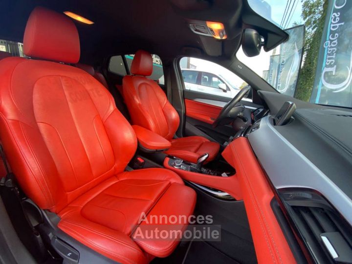 BMW X2 dA Cuir rouge chauffant, Nav-Clim 24.793 € HTVA - 13