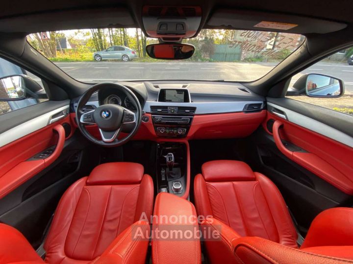 BMW X2 dA Cuir rouge chauffant, Nav-Clim 24.793 € HTVA - 23