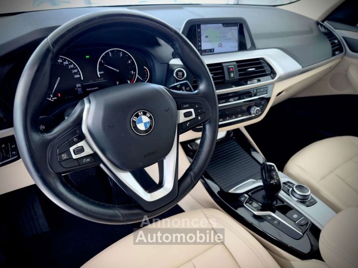 BMW X3 2.0 dA xDrive20 1ERPRO CUIR NAVI PDC CRUISE TVA - 12