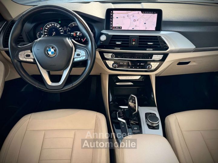 BMW X3 2.0d xDrive 1ERPRO CAMERA JANTES20' GPS PRO TVA - 15