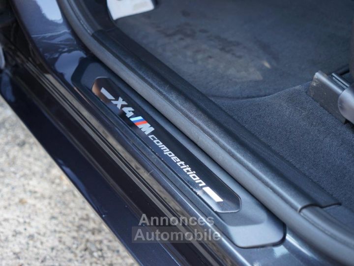 BMW X4 BMW X4 M Compétiton (F98) - MALUS PAYE - Carbone - Toit Ouvrant - Sièges Chauffants/ventilés - Caméra 360° - Suivi Full BMW - Excellent ETAT - Garanti - 16