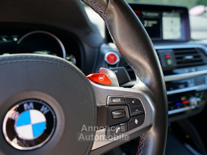 BMW X4 BMW X4 M Compétiton (F98) - MALUS PAYE - Carbone - Toit Ouvrant - Sièges Chauffants/ventilés - Caméra 360° - Suivi Full BMW - Excellent ETAT - Garanti - 34