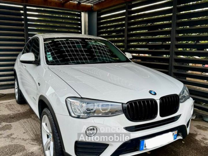 BMW X4 F26 xDrive20d 190ch Lounge BVA CAMERA 360 AFFICHAGE TETE HAUTE GRAND GPS SUIVI - 1