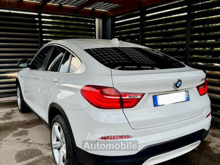 BMW X4 F26 xDrive20d 190ch Lounge BVA CAMERA 360 AFFICHAGE TETE HAUTE GRAND GPS SUIVI - 3