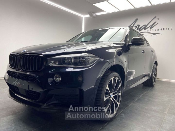 BMW X6 3.0 d GARANTIE 12 MOIS PACK M CAMERA 360 CARBON - 1