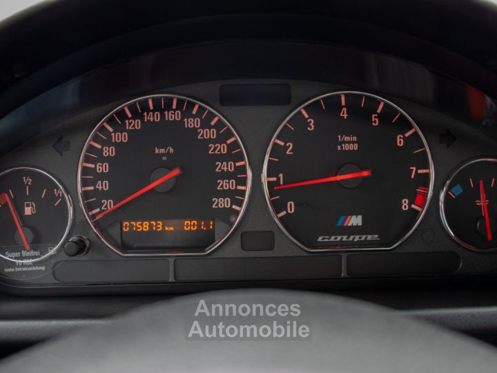 BMW Z3 Z3M Coupé 3.2i Manueel - LEDER - ZETELVERWARMING - AIRCO - MOTORSPORT - 18