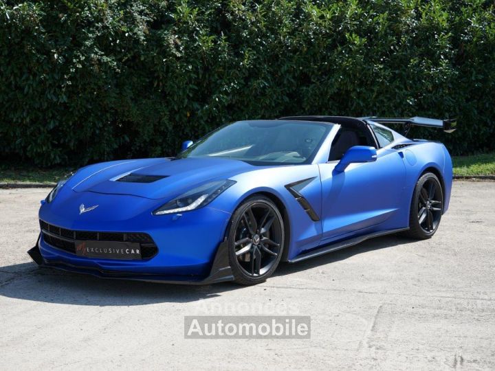 Chevrolet Corvette C7 CHEVROLET CORVETTE C7 TARGA 6.2 V8 STRINGRAY 2LT MT7 - Garantie 12 Mois - Entretiens à Jour - Très Bon état - Equipé Flexufuel E85 - Toit Targa - Co - 2