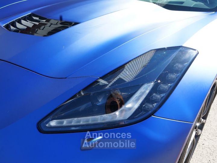 Chevrolet Corvette C7 CHEVROLET CORVETTE C7 TARGA 6.2 V8 STRINGRAY 2LT MT7 - Garantie 12 Mois - Entretiens à Jour - Très Bon état - Equipé Flexufuel E85 - Toit Targa - Co - 18