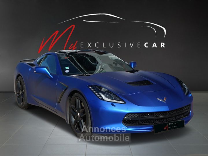 Chevrolet Corvette C7 CHEVROLET CORVETTE C7 TARGA 6.2 V8 STRINGRAY 2LT MT7 - Garantie 12 Mois - Révision faite le 05/2024 - Très Bon état - Equipé Flexufuel E85 - Toit Tar - 3