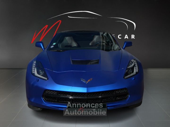 Chevrolet Corvette C7 CHEVROLET CORVETTE C7 TARGA 6.2 V8 STRINGRAY 2LT MT7 - Garantie 12 Mois - Révision faite le 05/2024 - Très Bon état - Equipé Flexufuel E85 - Toit Tar - 10