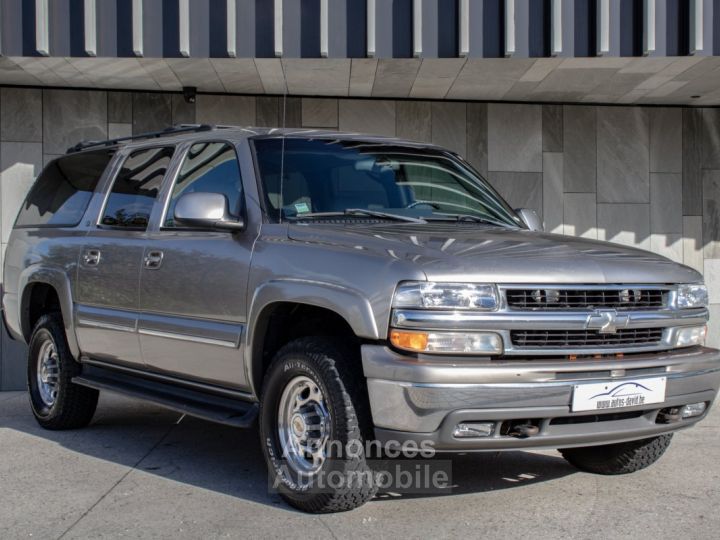 Chevrolet Suburban GMT800 8.1 i V8 2500 4X4 - LICHTE VRACHT - 5 ZITPLAATSEN - LPG - TREKHAAK - 5