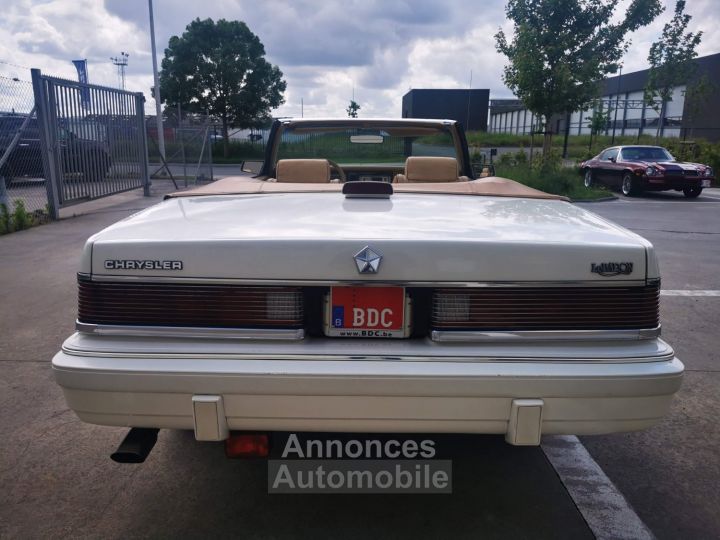 Chrysler Le Baron CABRIOLET - WOODY - TURBO - 7