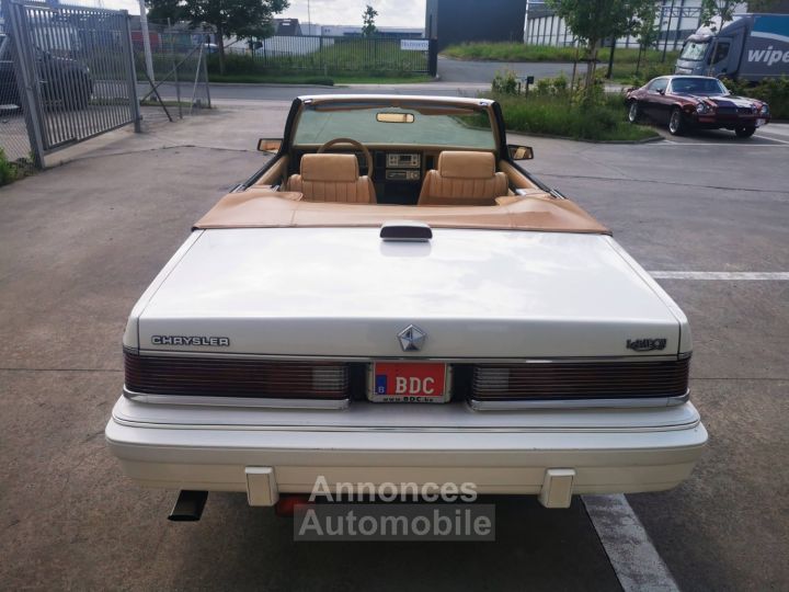 Chrysler Le Baron CABRIOLET - WOODY - TURBO - 8