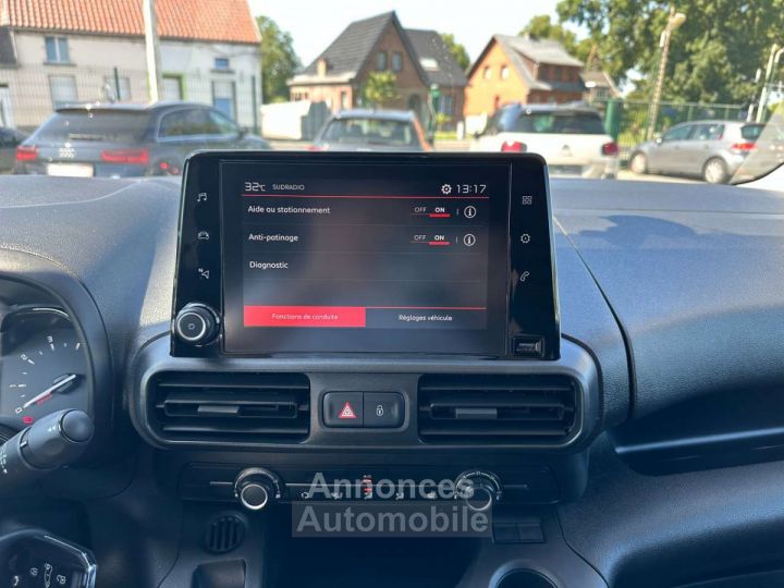 Citroen Berlingo 1.5 BlueHDi 3PLACES-CLIM-CAMERA-PDC-APPLE CARPLAY - 20