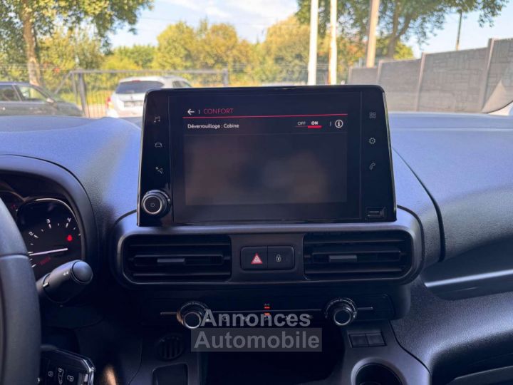 Citroen Berlingo 1.5 BlueHDi 3PLACES-CLIM-CAMERA-PDC-APPLE CARPLAY - 21