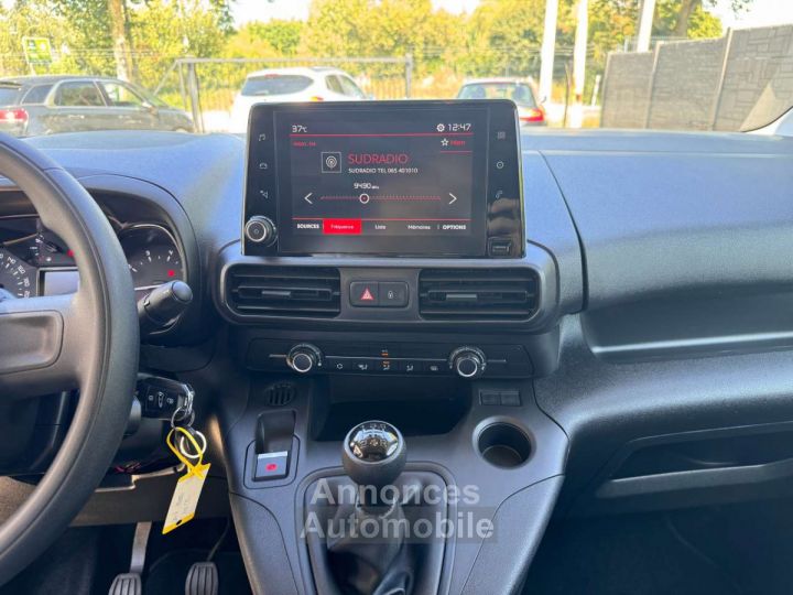 Citroen Berlingo 1.5 BlueHDi 3PLACES-CLIM-CAMERA-PDC-APPLE CARPLAY - 22