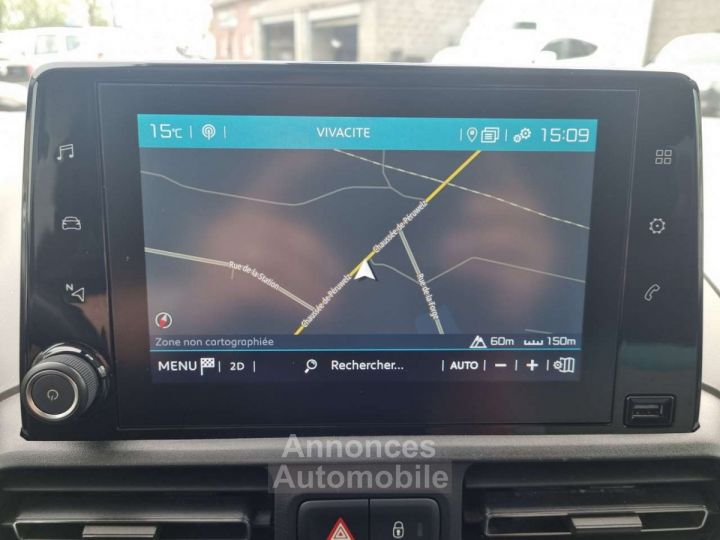 Citroen Berlingo 1.5 BlueHDi Feel GPS CLIM USB CRUISE GARANTIE - 12
