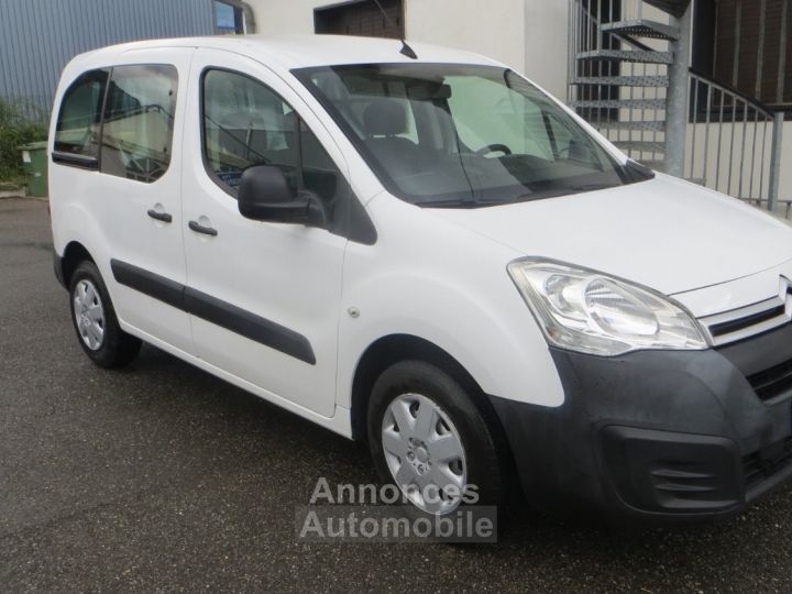 Citroen Berlingo 1.6 Hdi 75cv 1ere Main 3 Places - 4