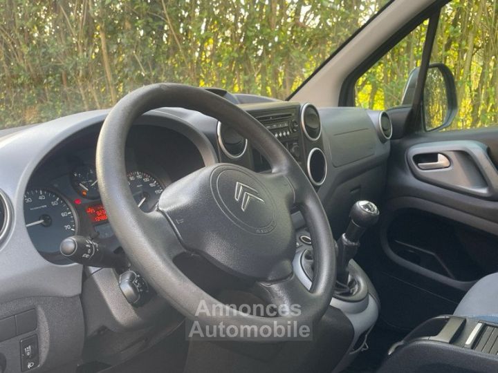 Citroen Berlingo 1.6 HDI 92CH COLLECTION 134.000KM * 1ERE MAIN * GARANTIE - 10