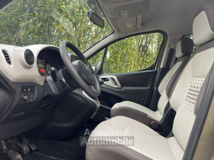 Citroen Berlingo 1.6 HDI75 CONFORT 5P 04/2015 - 1ERE MAIN - GARANTIE - 11