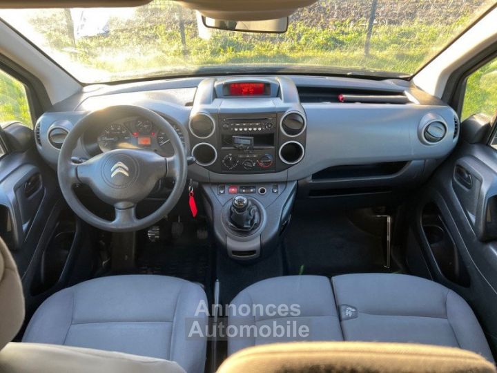 Citroen Berlingo PLANCB 1.6 HDI 75 CONFORT 3 PLACES 04/2015 1ERE MAIN - 10