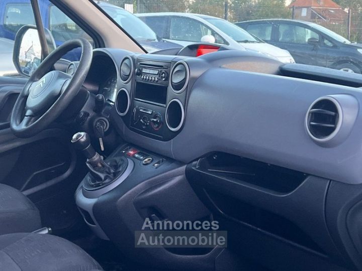 Citroen Berlingo PLANCB 1.6 HDI 90CH - RALLONGE - 3 PLACES - GARANTIE - 13