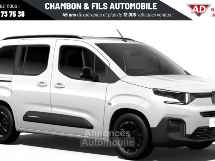 Citroen Berlingo Taille M BlueHDi 130 S&S EAT8 Max N1 - 1